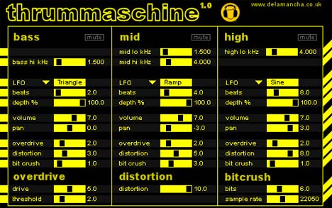 Thrummaschine - free Distortion plugin