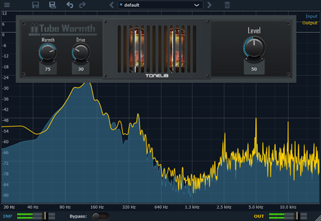 TubeWarmth - free Tube overdrive plugin