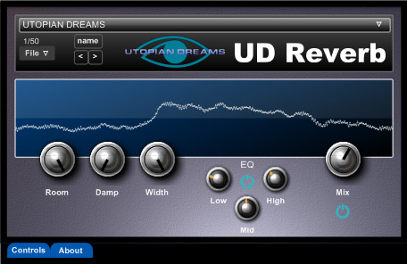 UD Reverb - free Reverb plugin