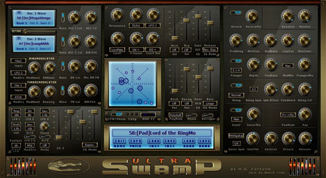 UltraSwamp Free - free PCM wave oscillators plugin