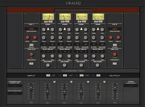 Uraleq - free Multiband processor plugin