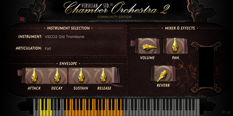 VSCO2 Old Trombone - free Trombone plugin