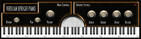 VS Upright 1 - free Upright piano plugin