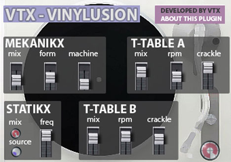 VINYLUSION - free Turntable emulation plugin