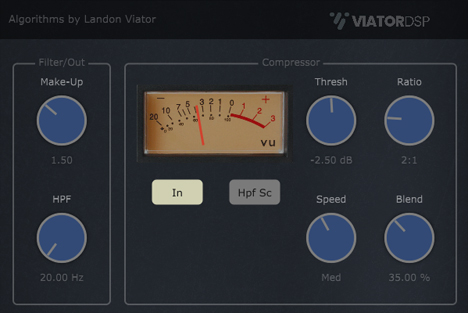 Bedroom Compressor - free Diode bridge compressor plugin