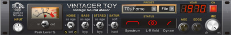 Vintager Toy - free Vintage sound effect plugin