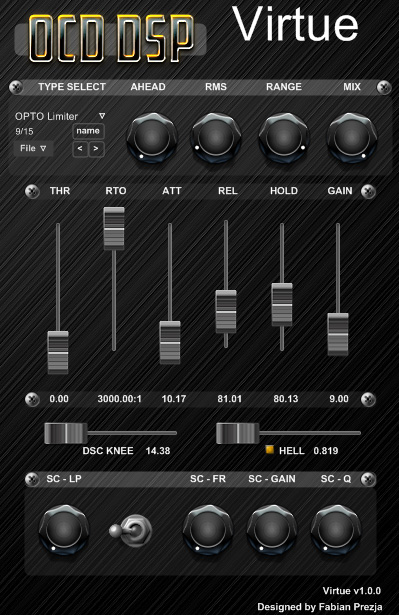 Virtue - free Advanced compressor unit plugin