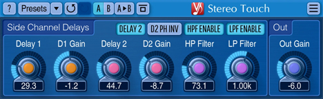Stereo Touch - free Mid / side  processor  plugin