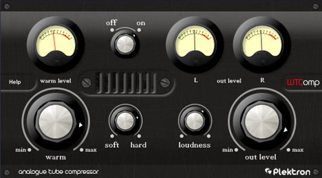 WTComp - free Tube compressor plugin