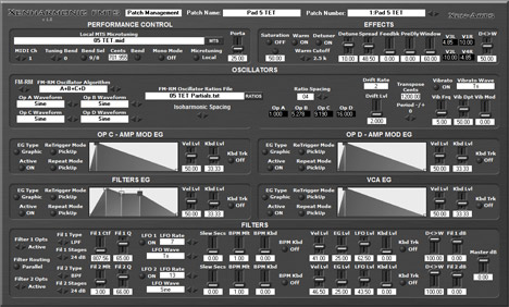 Xenharmonic FMTS - free Microtuning FM synth plugin