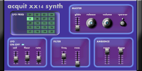 Acquitxx14 - free FM synth plugin