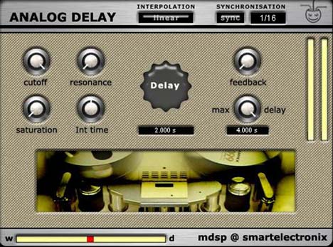 AnalogDelay - free Delay plugin