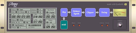 Arpy - free Analog synth plugin