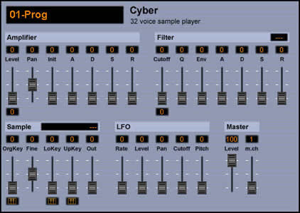 Cyber - free Sampler plugin