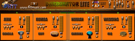 Darbukator Lite - free Darbuka plugin