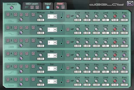 DeeLay - free Delay plugin