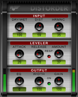 Distorder - free Stereo distortion plugin