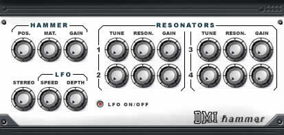 dmiHammer - free Chromatic percussion plugin