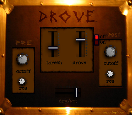 Drove - free Overdrive / filter plugin