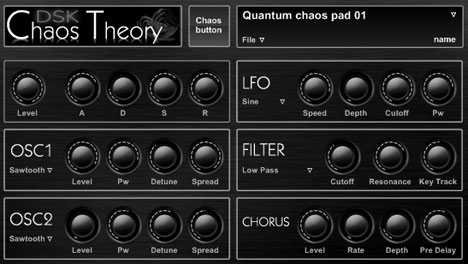 Chaos Theory - free Analog synth plugin