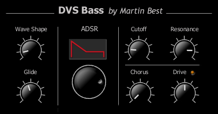 DVS Bass - free Bassline synth plugin