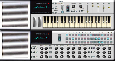 easy-casiopeia - free Casiotone VL emulation plugin