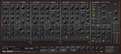 FB-3300 - free Korg PS-3300 emulation plugin