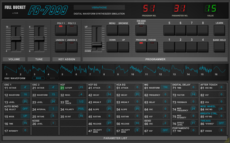 FB-7999 - free KORG DW plugin