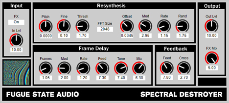 Spectral Destroyer - free Mangler / FSU plugin