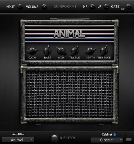 GrindMachine Free - free Guitar amp / cabinets plugin
