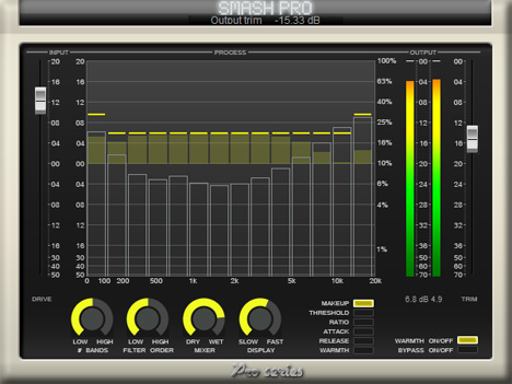 Smash Pro - free Spectral processor plugin