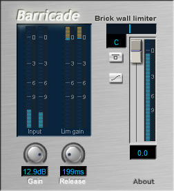 Barricade - free Brick wall limiter plugin
