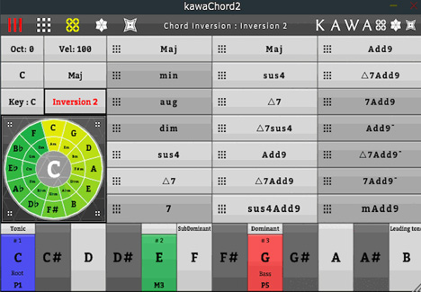 kawaChord2 free - free Chorder plugin