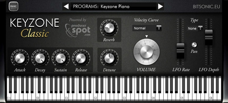 Keyzone Classic - free Piano plugin