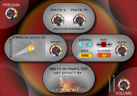 MM FX 05 PANFILTER - free Autopanner / filter plugin