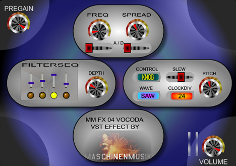 MM FX 04 VOCODA - free Vocoder plugin