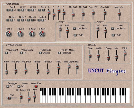 Orch Strings - free String synth plugin