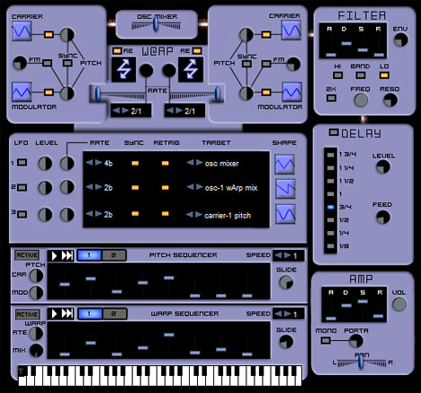 Pandemonium - free Hybrid FM synth plugin