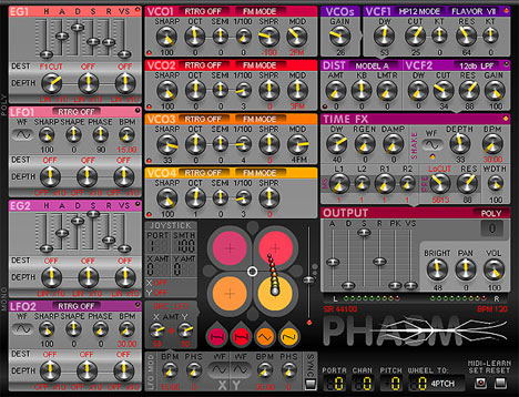 Phasm - free Pad synth plugin