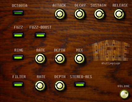 Piggle - free Phase distortion synth plugin