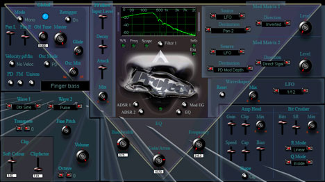 ProjectX1 - free Hybrid bass synth plugin