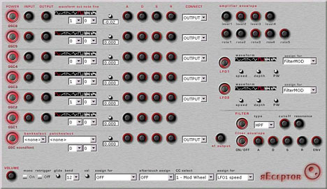 rEceptor - free FM / PCM synth plugin