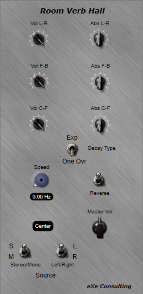 RoomConvpROT - free Rotational room reverb plugin