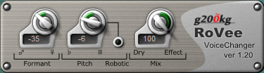 RoVee - free Voice changer plugin