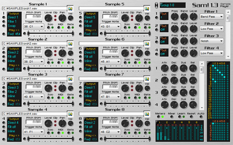 Sam! - free Sampler plugin