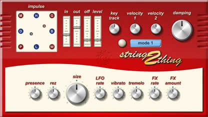 String Thing - free Plucked string plugin