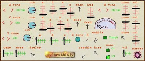 Superubbish - free Polyphonic rubish plugin