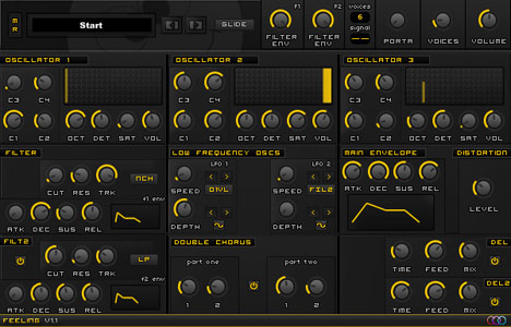 Feeling - free 3 osc additive synth plugin