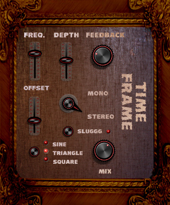 Timeframe - free LFO controlled delay plugin