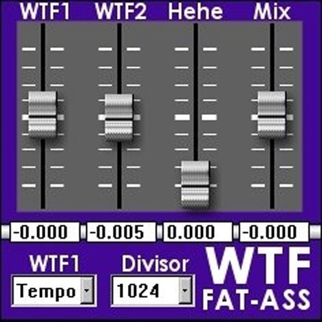 WTF - free Synced modulated delay plugin